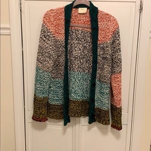 Maeve by anthropology knitted cardigan